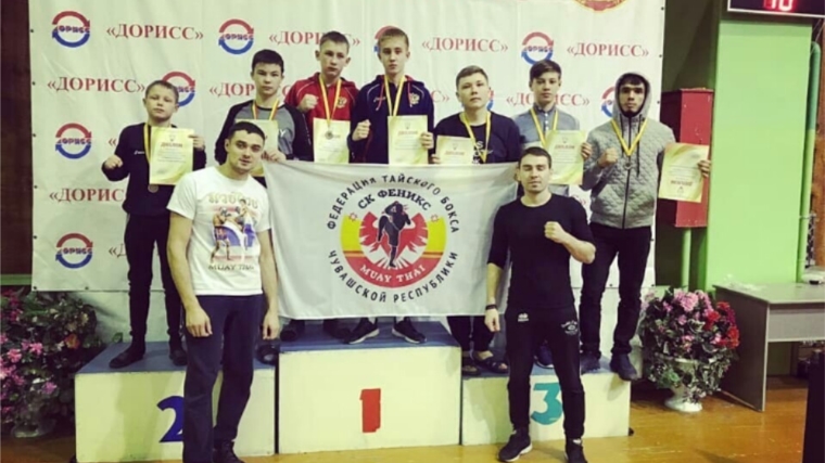 Завершился Чемпионат и первенство Чувашской Республики по тайскому боксу.